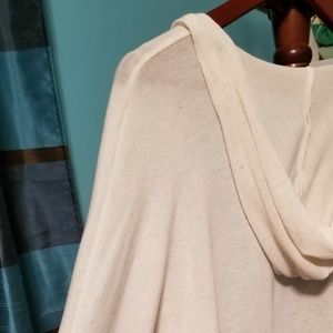 Charlotte Russe Cascading Cardigan w/Hood